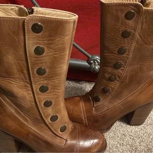 Handmade All leather Boots by Oak Tree Farms.